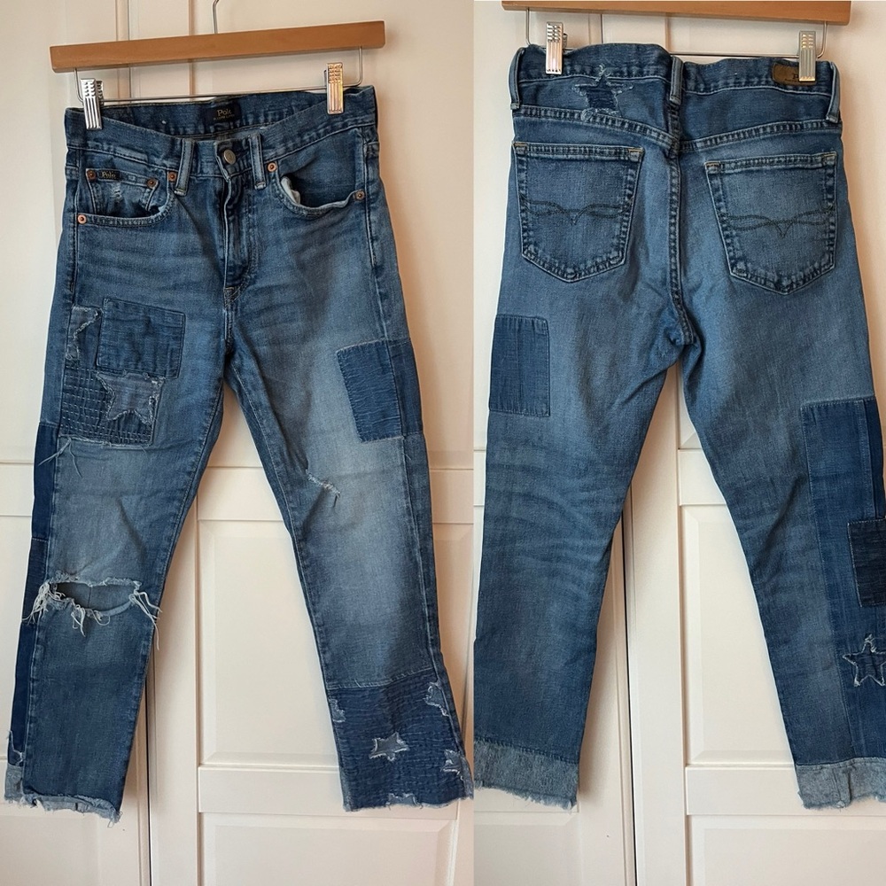 Ralph Lauren Patchwork jeans